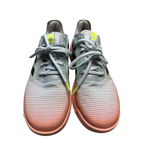 Adidas Crazyflight FX1781 Women’s 9.5 Halo Blue Pink BOOST Indoor Court Shoes - Picture 2 of 9